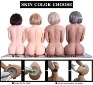 New 168cm Full Doll Sex Toys Flexible Metal Skeleton Lifelike Oral Ass Vagina Real Doll Sex Doll Silicone For Men produced by automaticwoman